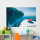 Private Boat Floats near Wall Decal