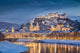 Historic City Salzburg Winter Wall Decal