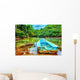 Old Boat Tropical River Wall Decal