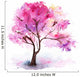 Single Cherry Sakura Tree Wall Decal