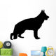 German Shepard Dog Wall Decal