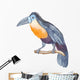 Watercolor Tropical Bird Wall Decal