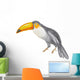 Watercolor Toucan Wall Decal