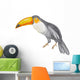 Watercolor Toucan Wall Decal