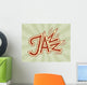 Jazz Flyer Wall Decal