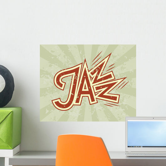 Jazz Flyer Wall Decal