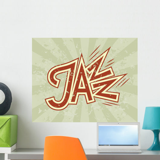 Jazz Flyer Wall Decal