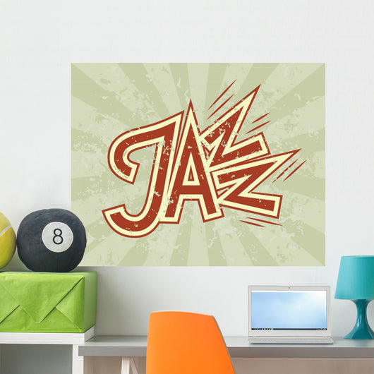 Jazz Flyer Wall Decal