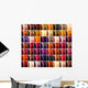 Hair Colors Palette Wall Decal