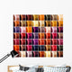 Hair Colors Palette Wall Decal