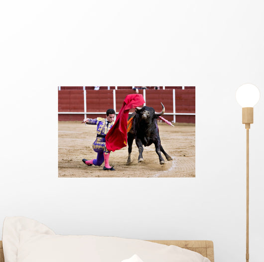 Matador Bullring Bull Fighting Wall Decal
