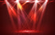 Spotlights Stage with Smoke Wall Decal