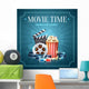 Realistic Cinema Movie Poster Wall Decal