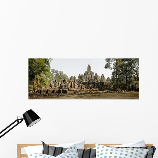 Bayon West Panorama Wall Decal