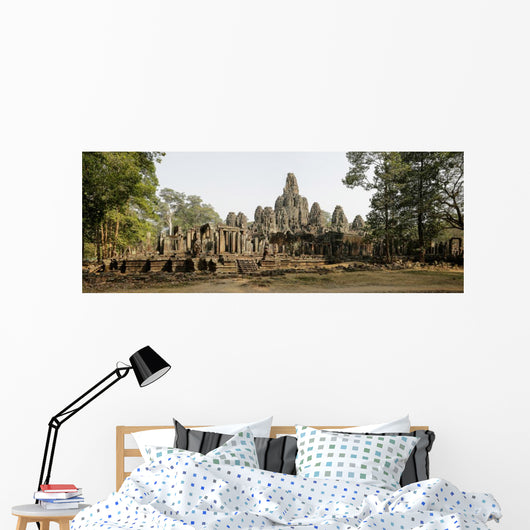 Bayon West Panorama Wall Decal