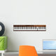Curious Piano Keys Wall Decal Panoramic Wall Decal