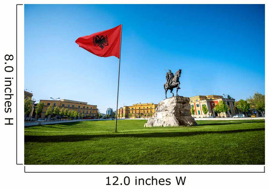 Skanderbeg square Wall Mural