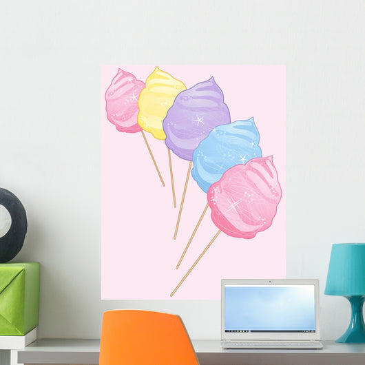 Cotton Candy Confectionery Wall Decal
