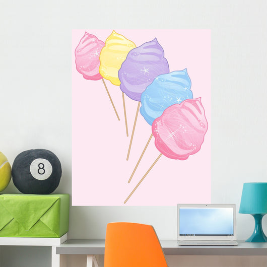 Cotton Candy Confectionery Wall Decal