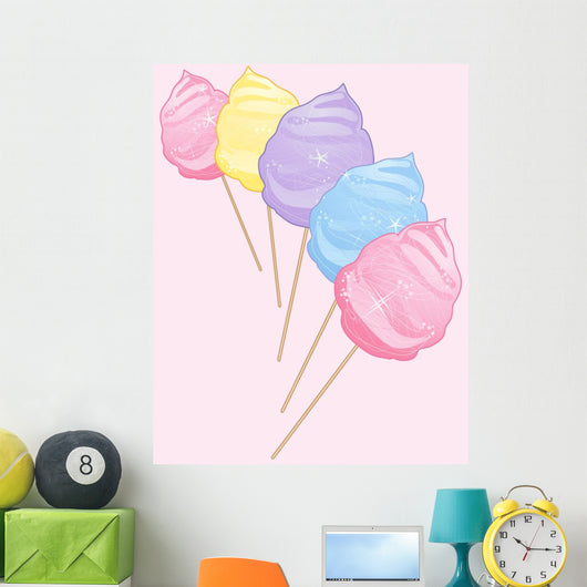 Cotton Candy Confectionery Wall Decal