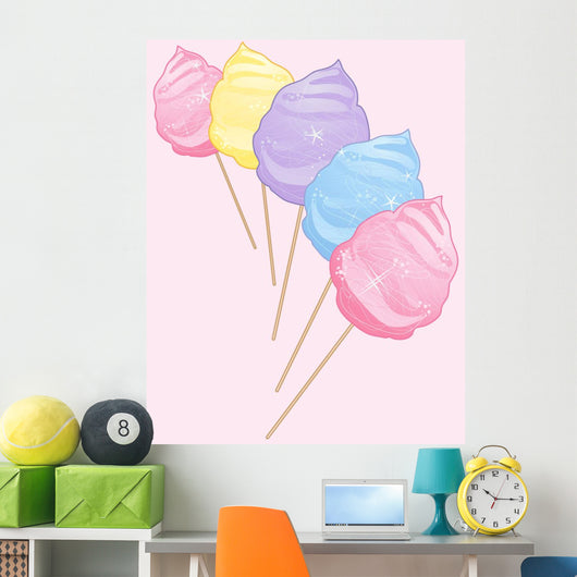 Cotton Candy Confectionery Wall Decal