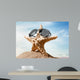 Sunglasses Beach Starfish with Wall Decal