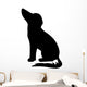 Dog silhouette Wall Decal