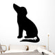 Dog silhouette Wall Decal