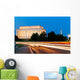 Light Trail Lincoln Memorial Wall Decal
