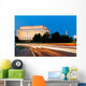 Light Trail Lincoln Memorial Wall Decal