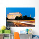 Light Trail Lincoln Memorial Wall Decal