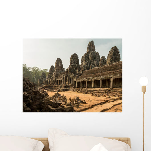 Bayon Impressive with Unrestored Wall Decal