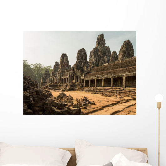 Bayon Impressive with Unrestored Wall Decal