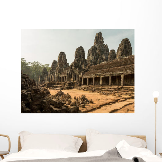 Bayon Impressive with Unrestored Wall Decal