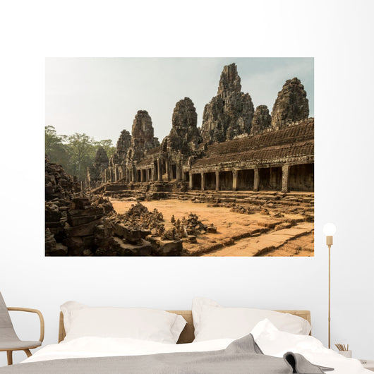 Bayon Impressive with Unrestored Wall Decal