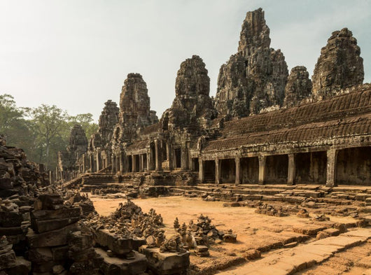 Bayon Impressive with Unrestored Wall Decal