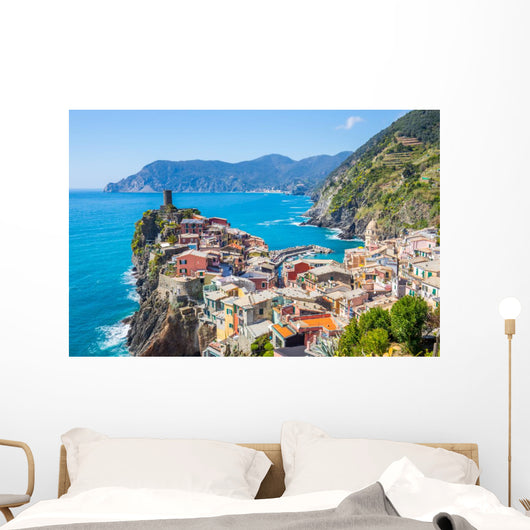 Vernazza Fisherman Village Cinque Wall Decal
