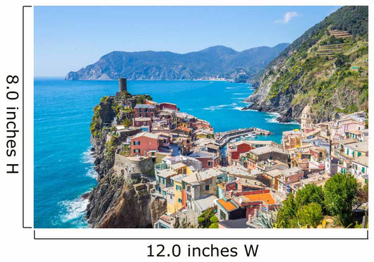 Vernazza Fisherman Village Cinque Wall Decal