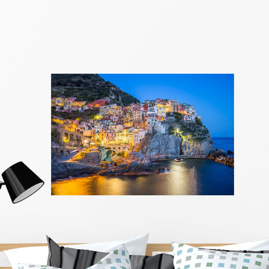 Manarola Villages Cinque Terre Wall Decal