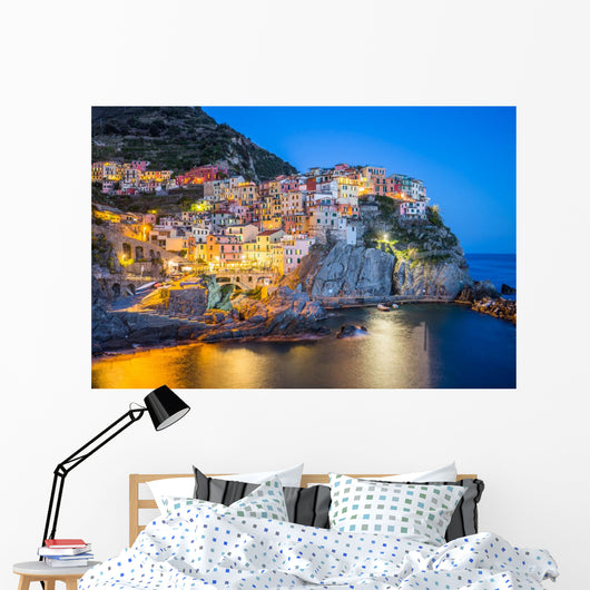 Manarola Villages Cinque Terre Wall Decal