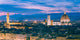 Twilight Duomo Florence Italy Wall Decal