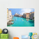 Summer at grand canal in Venice, Italy Wall Mural