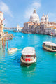 Summer at grand canal in Venice, Italy Wall Mural
