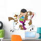 Horsey Holly Wall Decal