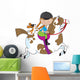 Horsey Holly Wall Decal