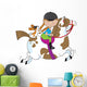 Horsey Holly Wall Decal