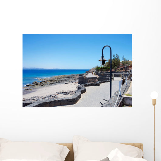 Promenade Playa Blanca Las Wall Decal
