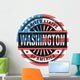 Grunge Stamp with Text Wall Decal