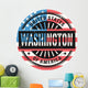 Grunge Stamp with Text Wall Decal