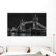 London Tower Bridge Monochrome Wall Decal